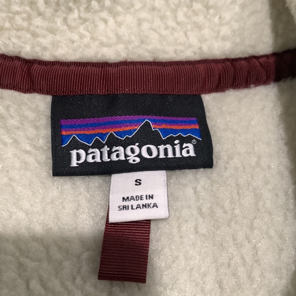 PATAGONIA Women’s 1/4 Quarter Zip Pullover Size Small Wool Tan - Picture 6 of 11